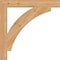 Ekena Millwork Thorton Block Smooth Bracket, Western Red Cedar, 3 1/2"W x 30"D x 30"H BKT04X30X30THR05SWR - alternate 4